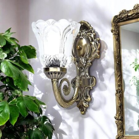 antique-finish-round-shape-wall-lamp-1