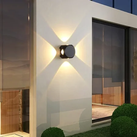 4-way-led-outdoor-wall-light