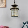 antique-hut-hanging-light