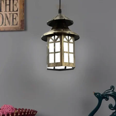antique-hut-hanging-light