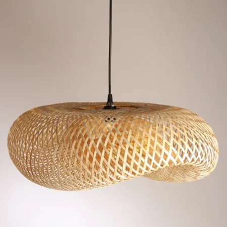 cane-mesh-hanging-light