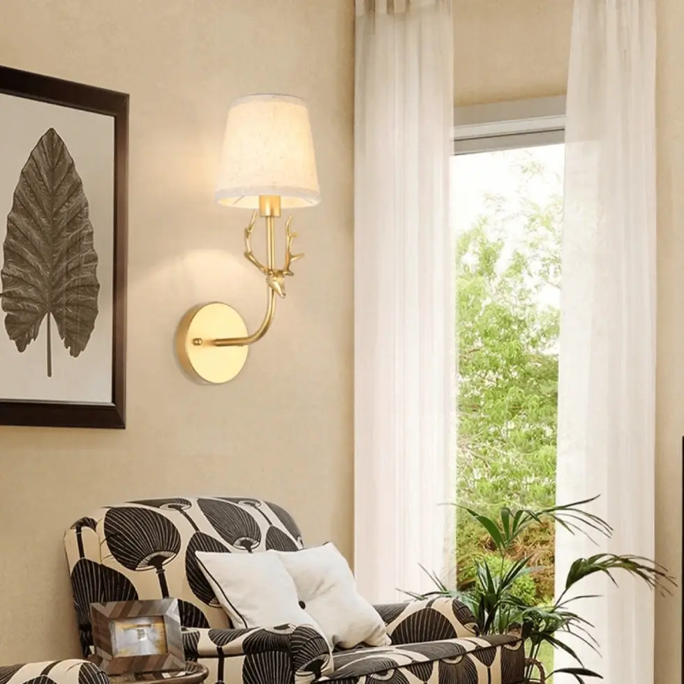 modern-deer-horn-wall-light