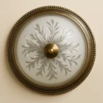 Modern rustic ceiling light